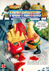 Pubblicit cartacea dei Food Fighters